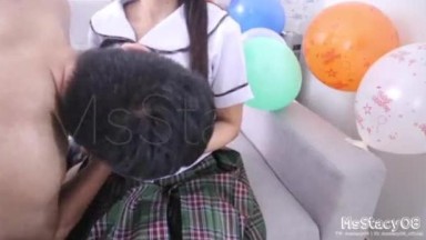 Hadiah Ulang Tahun untuk Siswa Pinay 18 tahun MsStacy08 | indo
