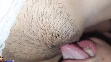 Seks Thailand, suami menjilat sampai vagina basah oleh new