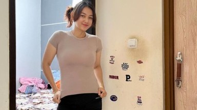 istri lagi pulang jogging langsung di ewe baru di suruh mandi sama suami nya