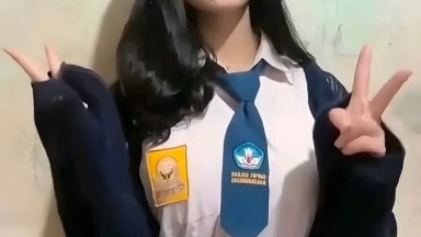 Udah kebelet pulang sk0lah langsung 0mek