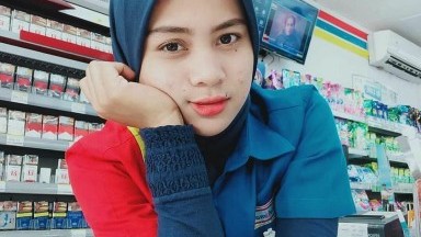viral Hijab pegawai indomaret