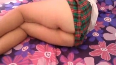 lagi tidur malah di ewe malah bagus banget body nya