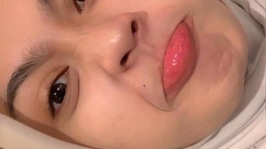 pepek wanita ini terlalu sempit buat dia kontol besar